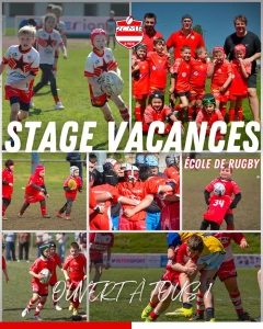 Le RCMB ouvre ses stages d’été aux jeunes rugbymen…