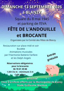 Fête de l’andouillette et brocante à Blanzy