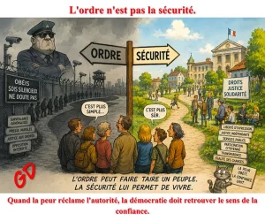 L’ordre n’est pas la sécurité.