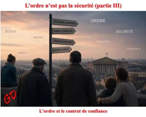 L’ordre n’est pas la sécurité (partie III)