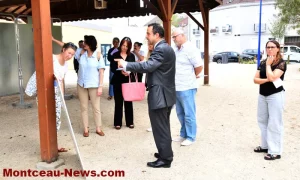 Montceau-les-Mines – Visite du sous-préfet