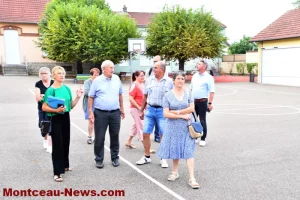 Saint-Vallier – Visite dans les écoles