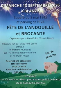 Fête de l’andouillette et brocante à Blanzy