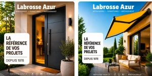 Montchanin : Labrosse-Azur … votre spécialiste menuiseries, volets, portes de garage, portails, stores, bannes et pergolas