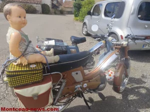 Mont-Saint-Vincent : Peintres et brocante au village