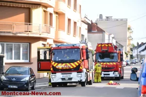 Faits divers à Montceau-les-Mines  : Feu d’immeuble