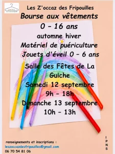 Association « les z’occaz des fripouilles » (La Guiche)