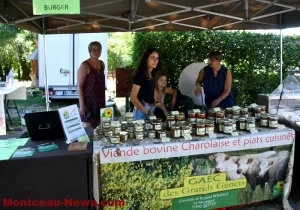 Marché de producteurs « Bienvenue à la ferme » à Saint-Romain-sous-Gourdon