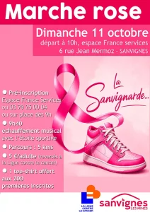 Octobre Rose à Sanvignes