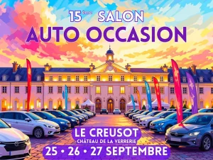 Le Salon Auto du Creusot change de cap : pour sa 15e édition, place à l’occasion !