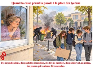 Quand la casse prend la parole à la place des lycéens