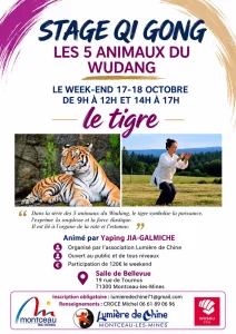 Stage de Qi Gong de « Lumière de Chine » (Montceau)